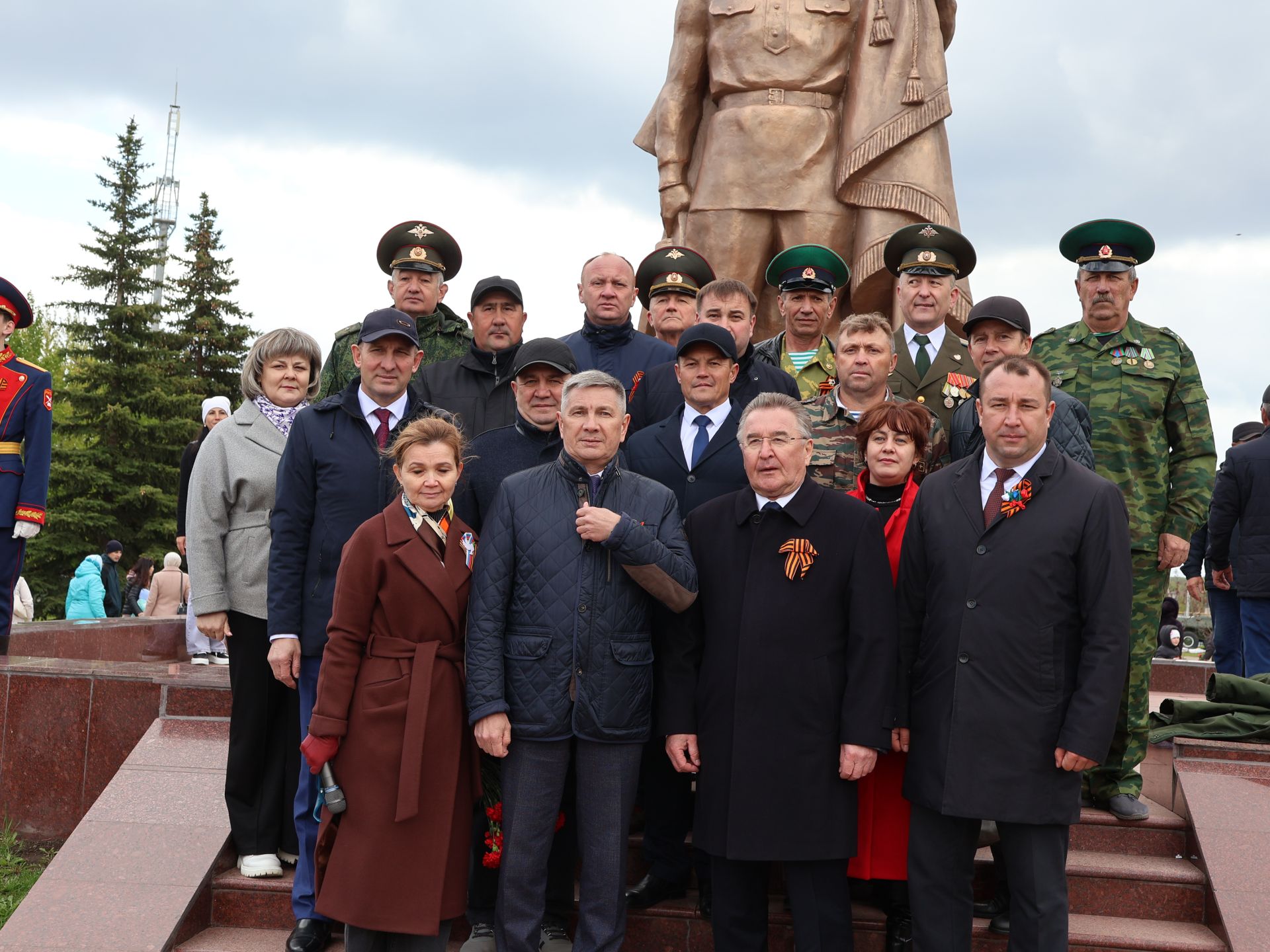 Бөек Җиңүгә 79 ел: Актанышта "Хәтер кайтавазы" бәйрәм тантанасыннан фоторепортаж