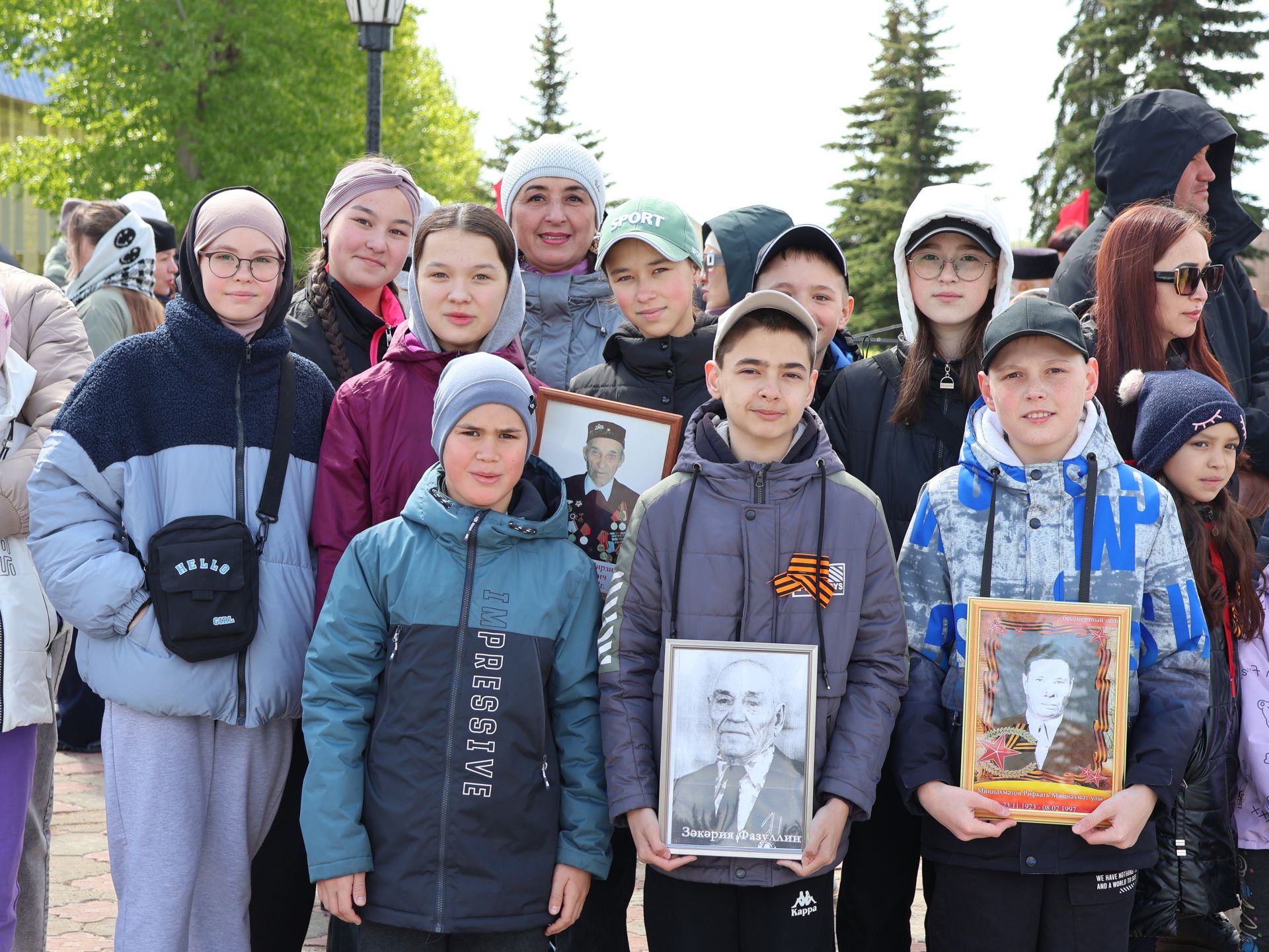 Бөек Җиңүгә 79 ел: Актанышта "Хәтер кайтавазы" бәйрәм тантанасыннан фоторепортаж