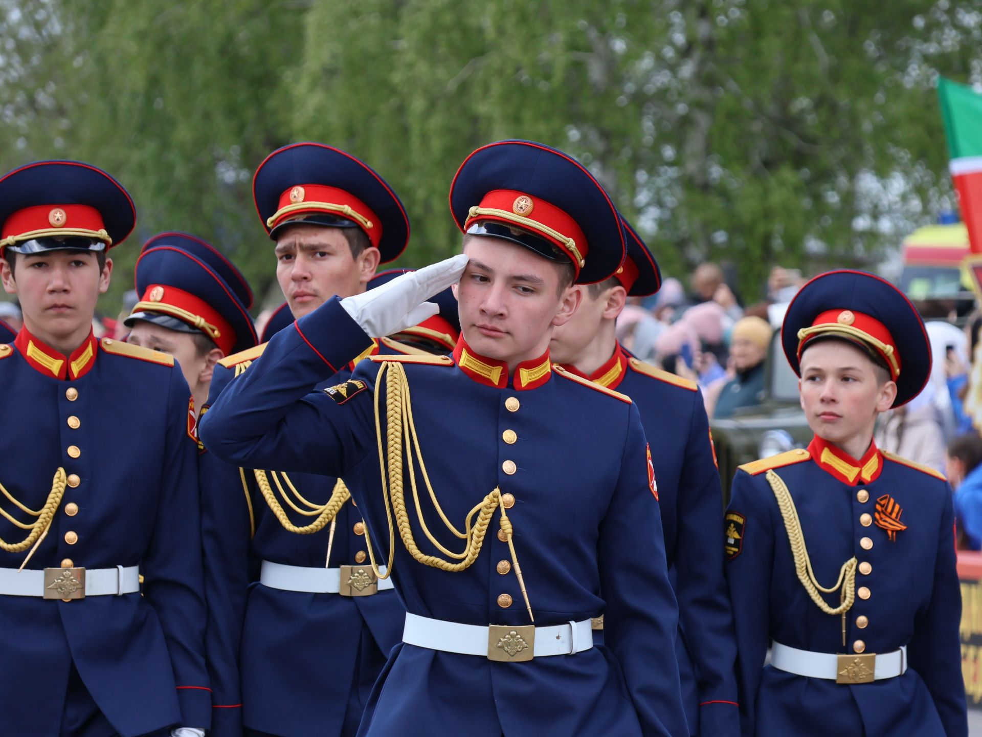 Бөек Җиңүгә 79 ел: Актанышта "Хәтер кайтавазы" бәйрәм тантанасыннан фоторепортаж