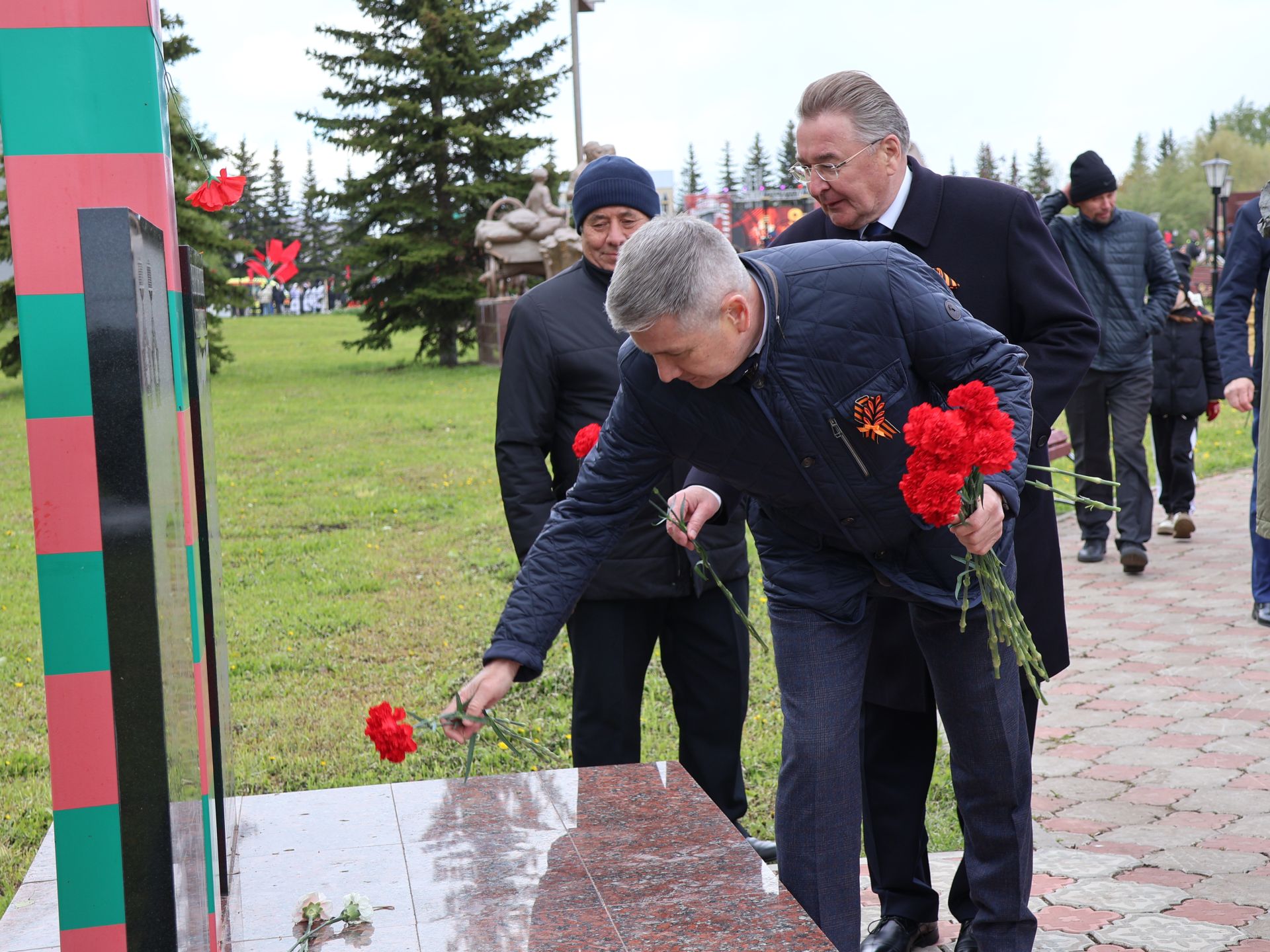 Бөек Җиңүгә 79 ел: Актанышта "Хәтер кайтавазы" бәйрәм тантанасыннан фоторепортаж