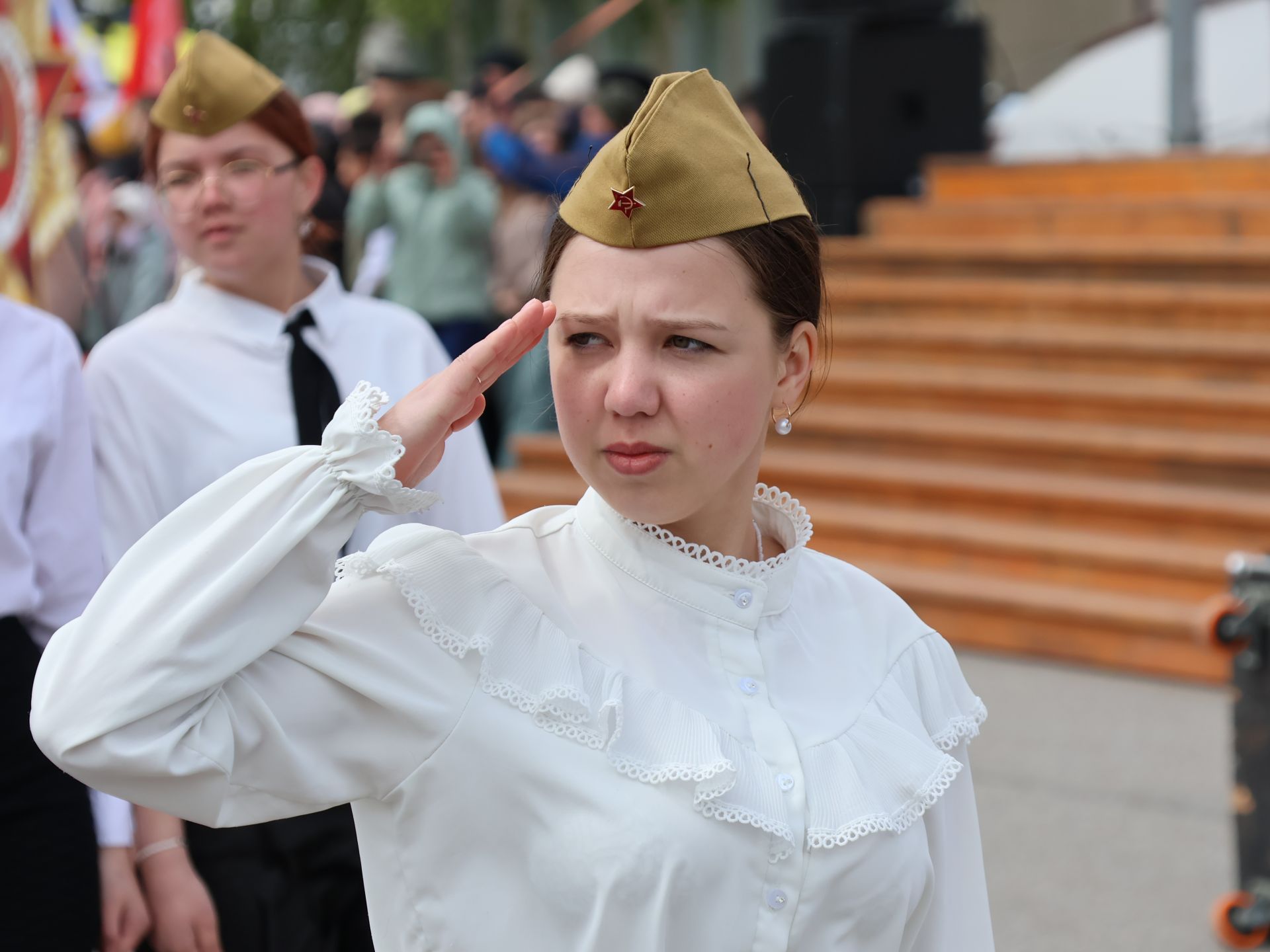 Бөек Җиңүгә 79 ел: Актанышта "Хәтер кайтавазы" бәйрәм тантанасыннан фоторепортаж