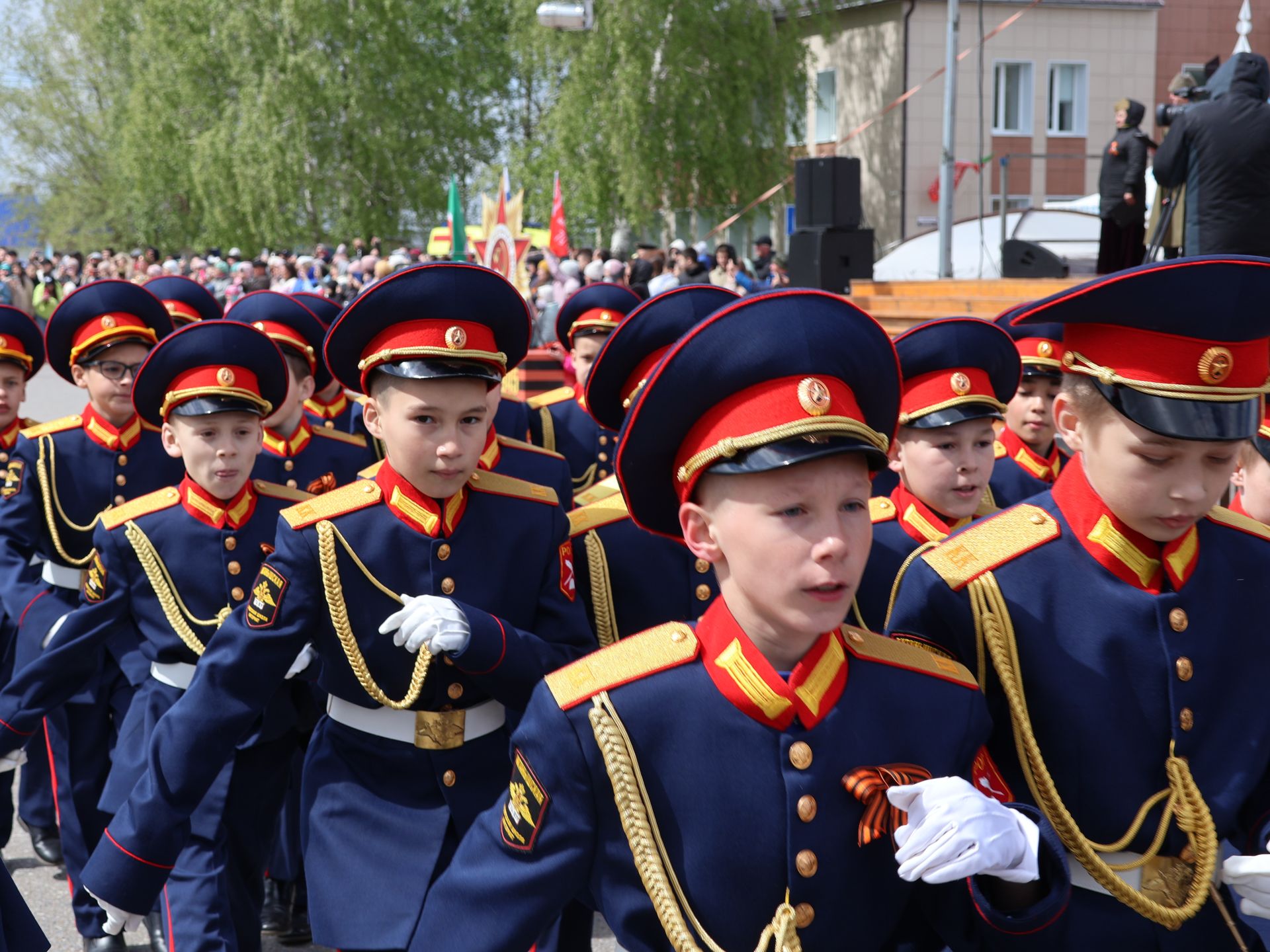 Бөек Җиңүгә 79 ел: Актанышта "Хәтер кайтавазы" бәйрәм тантанасыннан фоторепортаж