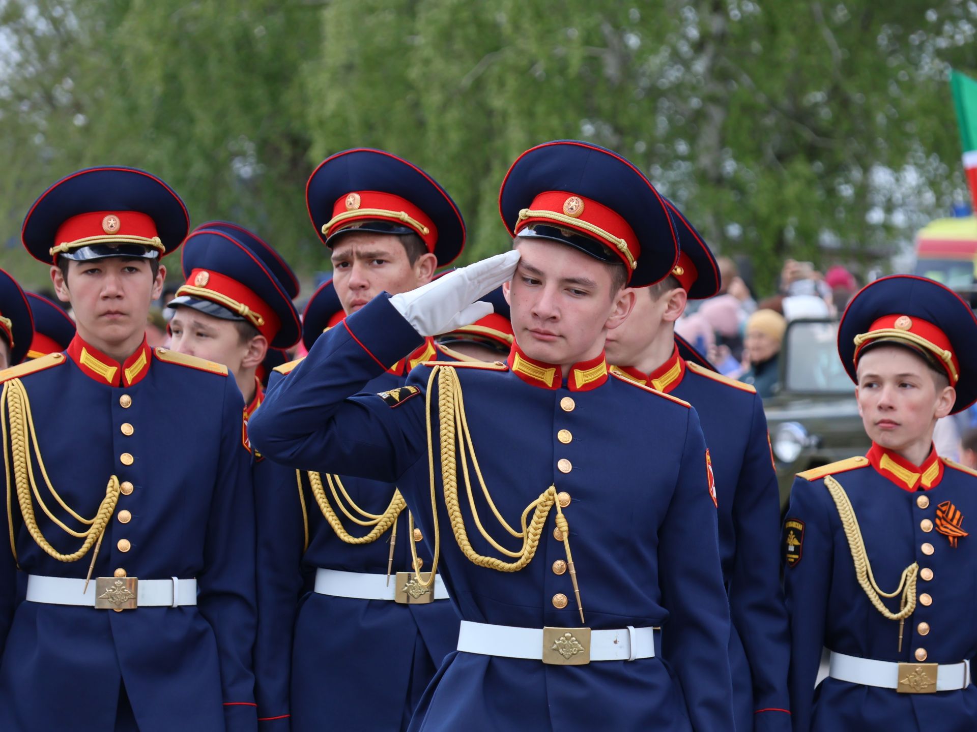 Бөек Җиңүгә 79 ел: Актанышта "Хәтер кайтавазы" бәйрәм тантанасыннан фоторепортаж