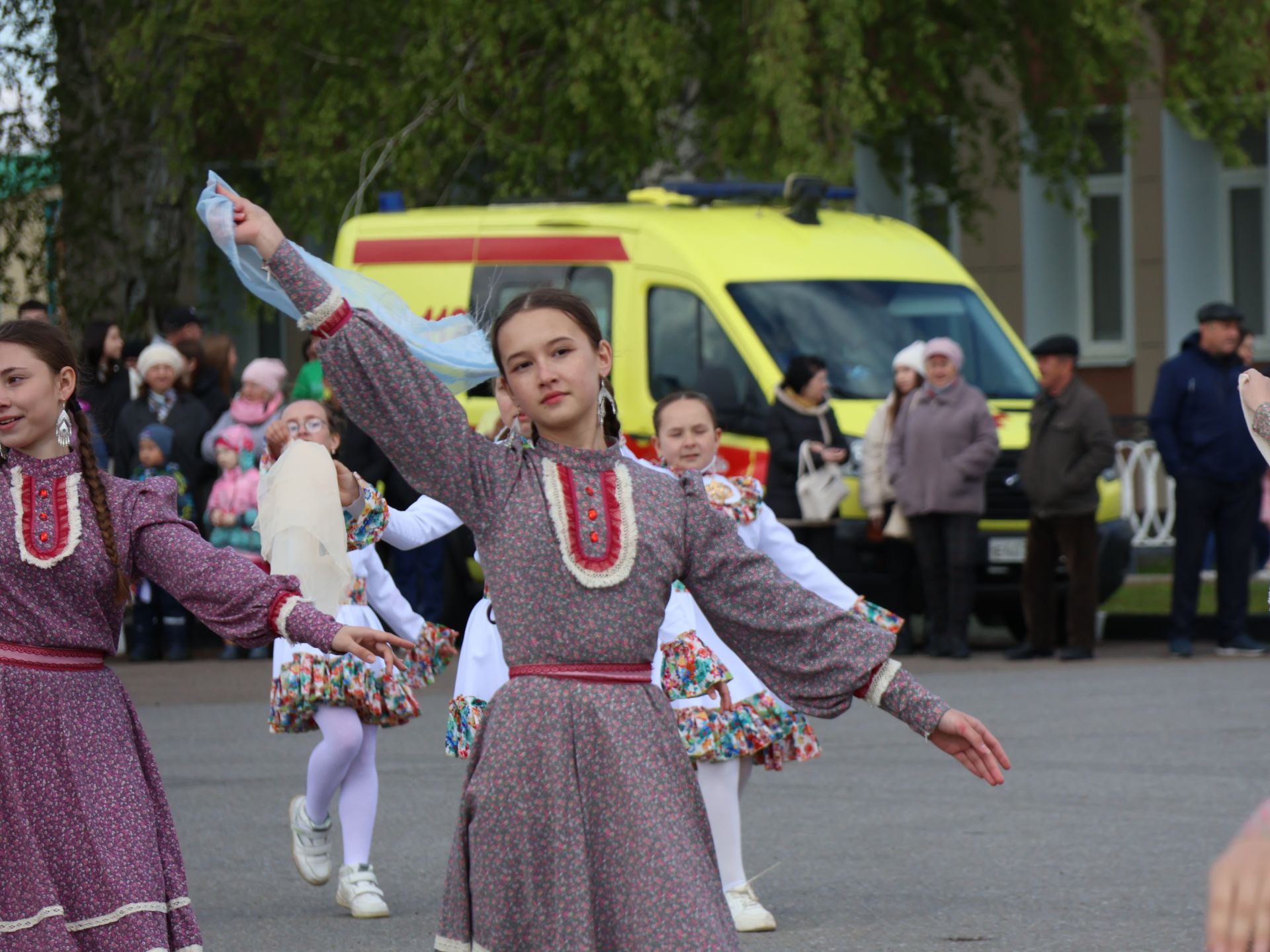 Бөек Җиңүгә 79 ел: Актанышта "Хәтер кайтавазы" бәйрәм тантанасыннан фоторепортаж