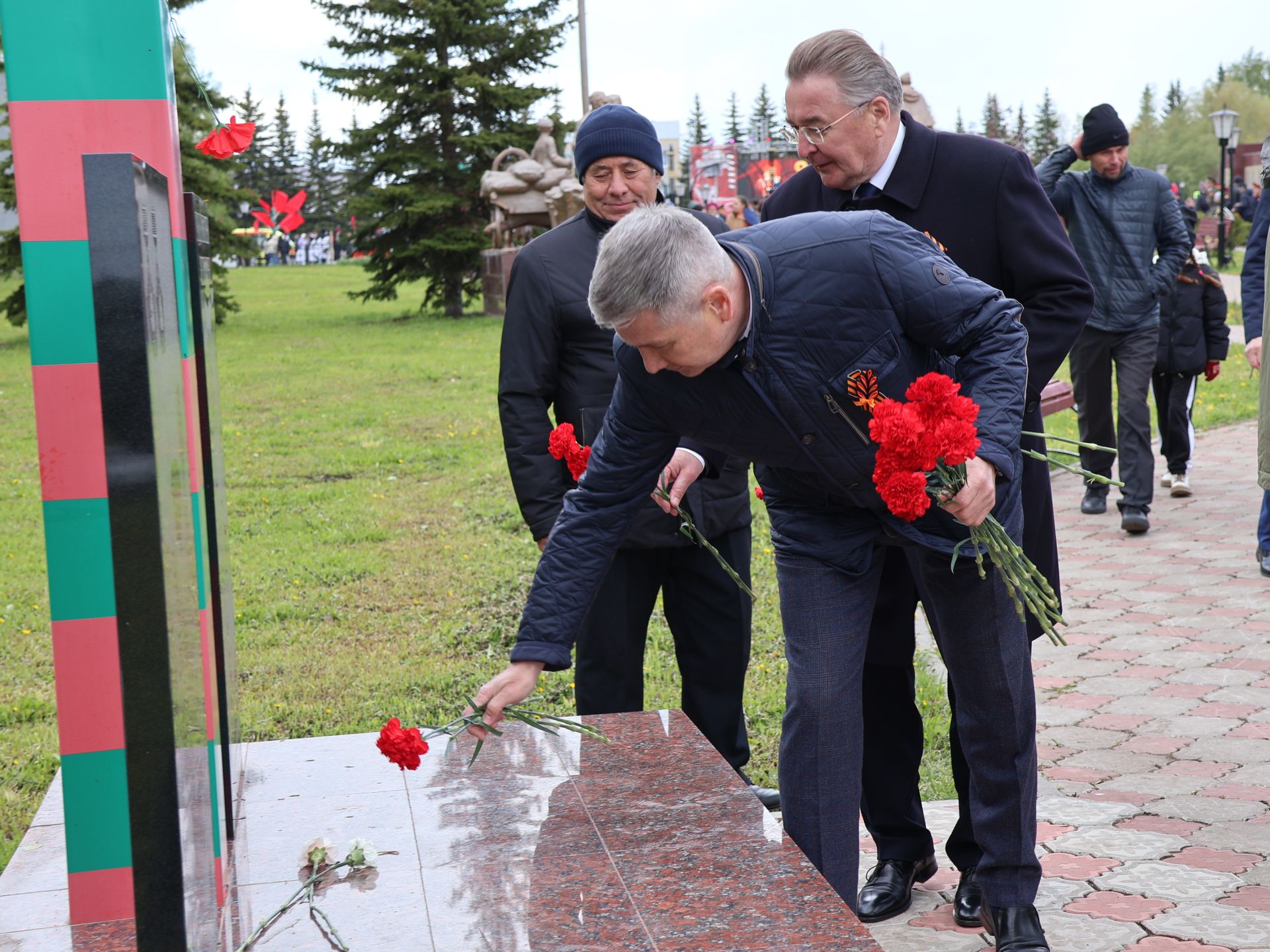 Бөек Җиңүгә 79 ел: Актанышта "Хәтер кайтавазы" бәйрәм тантанасыннан фоторепортаж