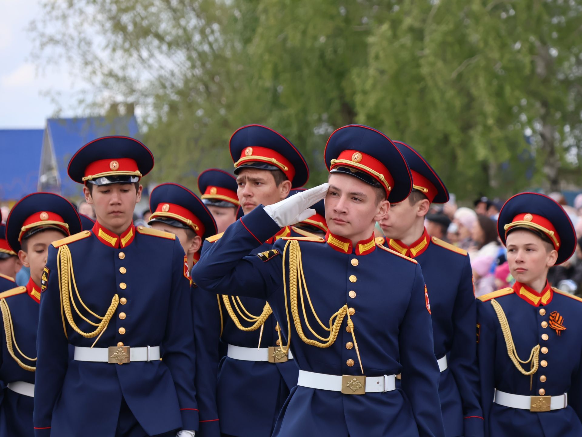 Бөек Җиңүгә 79 ел: Актанышта "Хәтер кайтавазы" бәйрәм тантанасыннан фоторепортаж