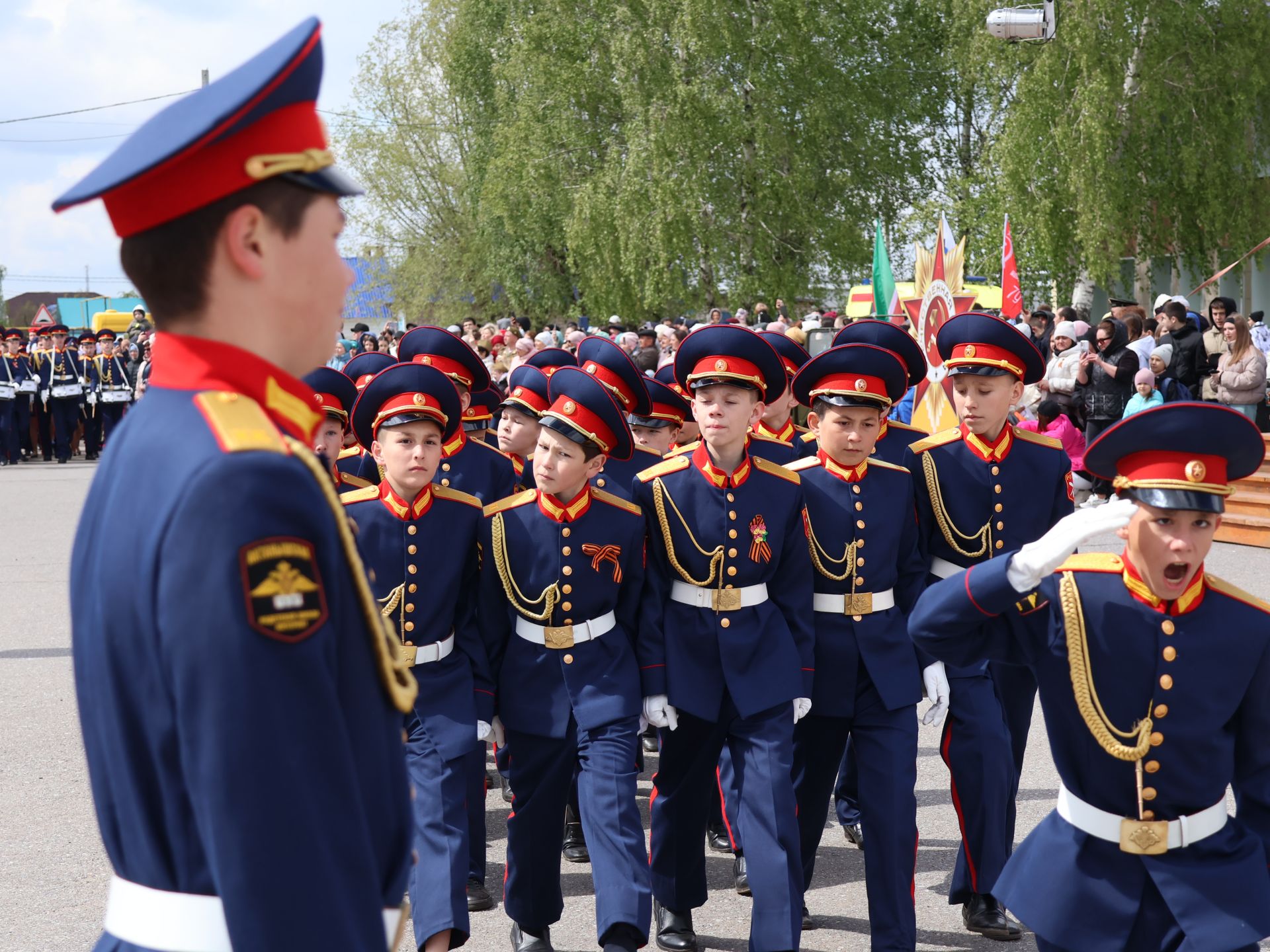 Бөек Җиңүгә 79 ел: Актанышта "Хәтер кайтавазы" бәйрәм тантанасыннан фоторепортаж