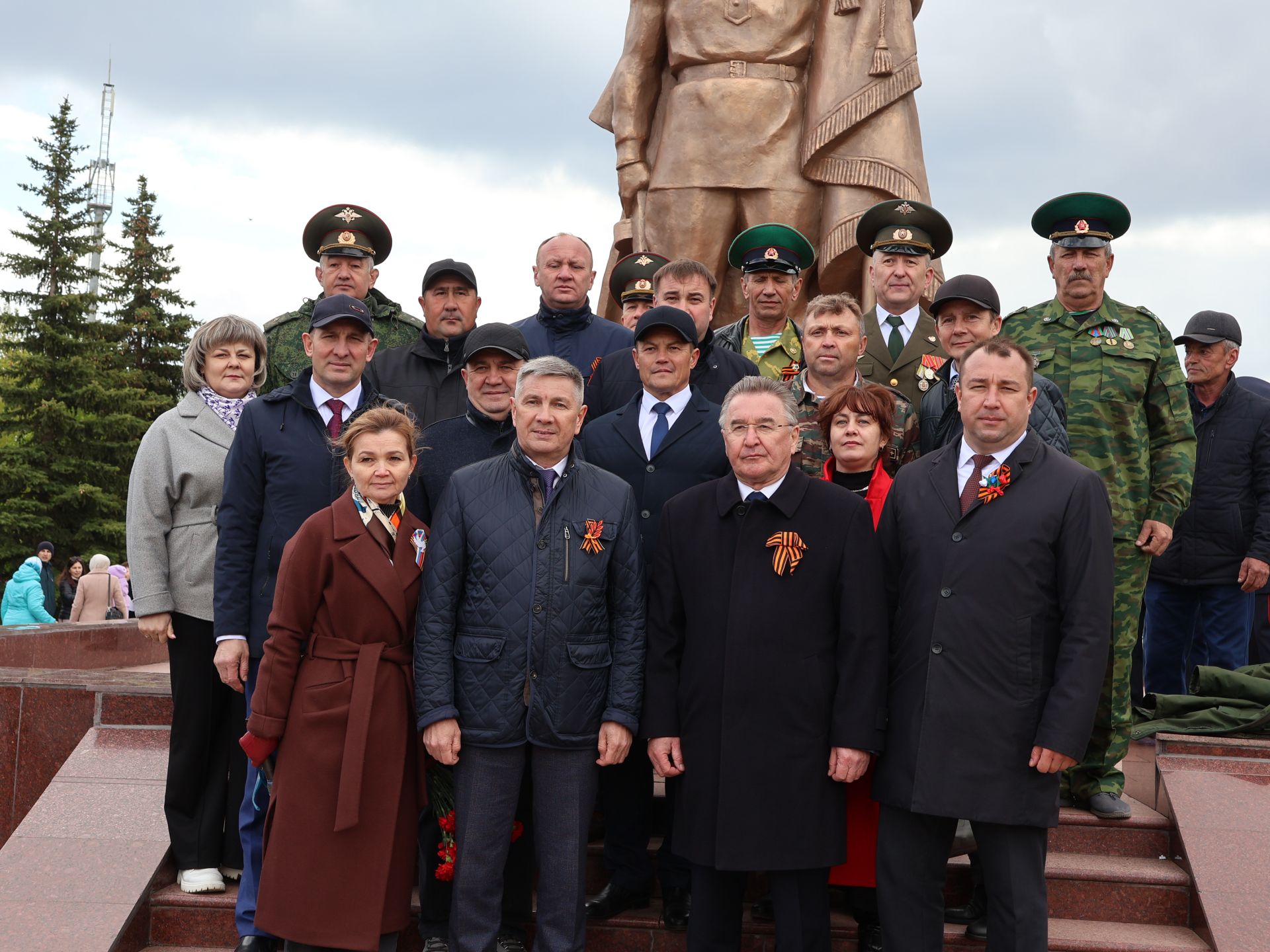 Бөек Җиңүгә 79 ел: Актанышта "Хәтер кайтавазы" бәйрәм тантанасыннан фоторепортаж