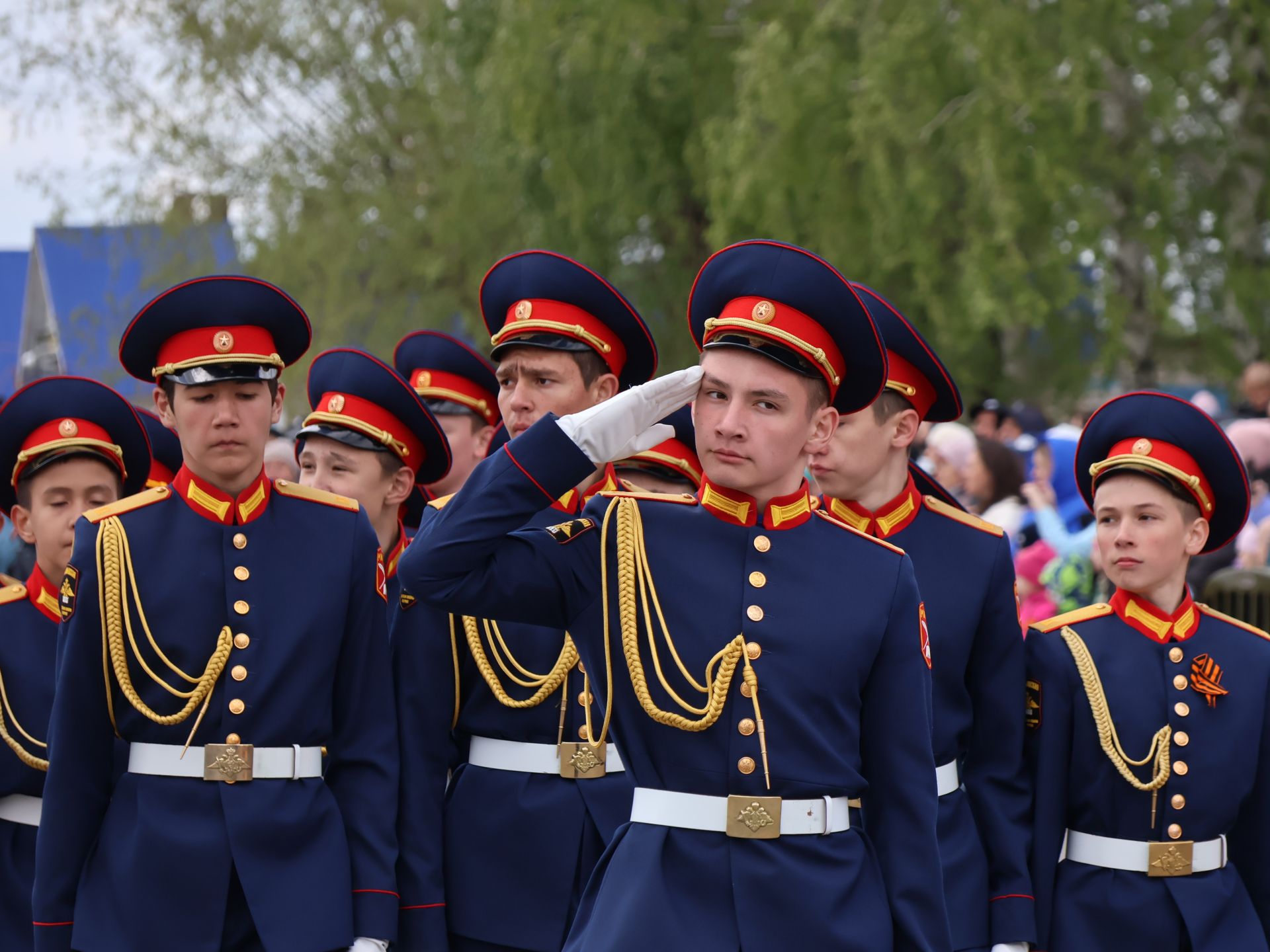 Бөек Җиңүгә 79 ел: Актанышта "Хәтер кайтавазы" бәйрәм тантанасыннан фоторепортаж