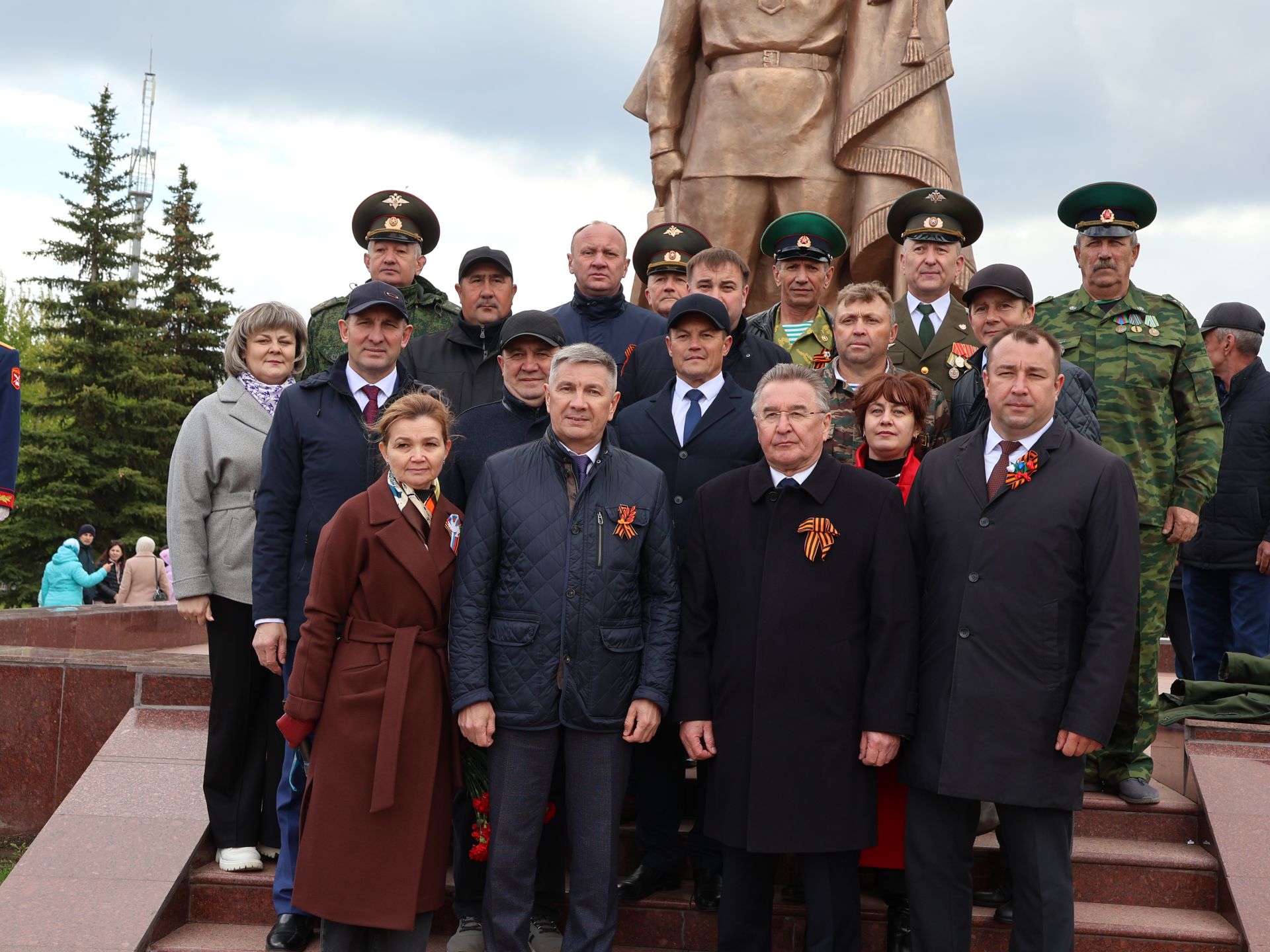 Бөек Җиңүгә 79 ел: Актанышта "Хәтер кайтавазы" бәйрәм тантанасыннан фоторепортаж