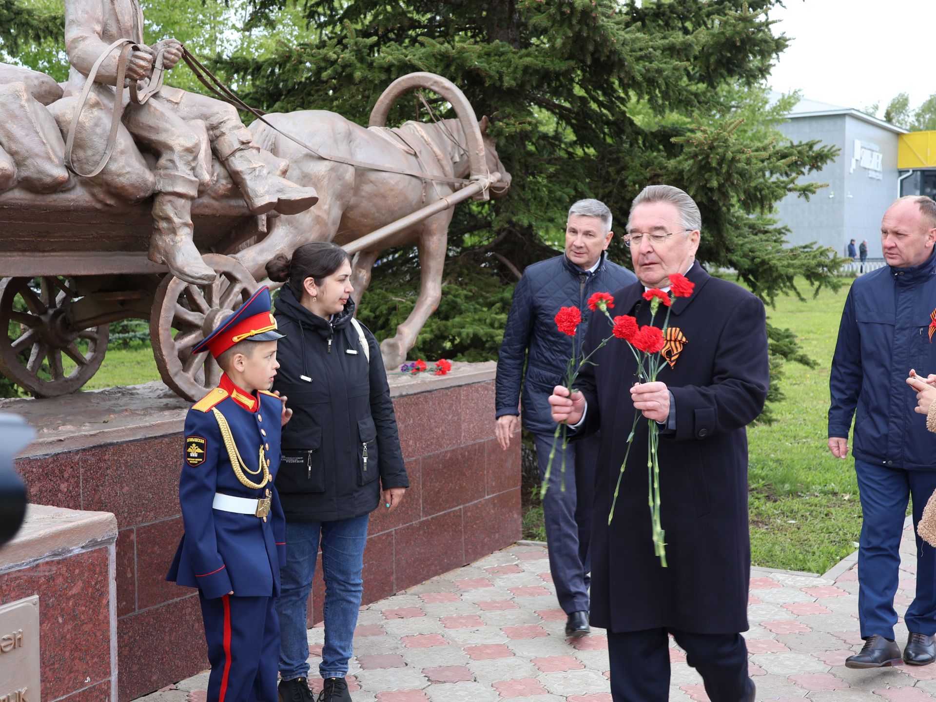 Бөек Җиңүгә 79 ел: Актанышта "Хәтер кайтавазы" бәйрәм тантанасыннан фоторепортаж