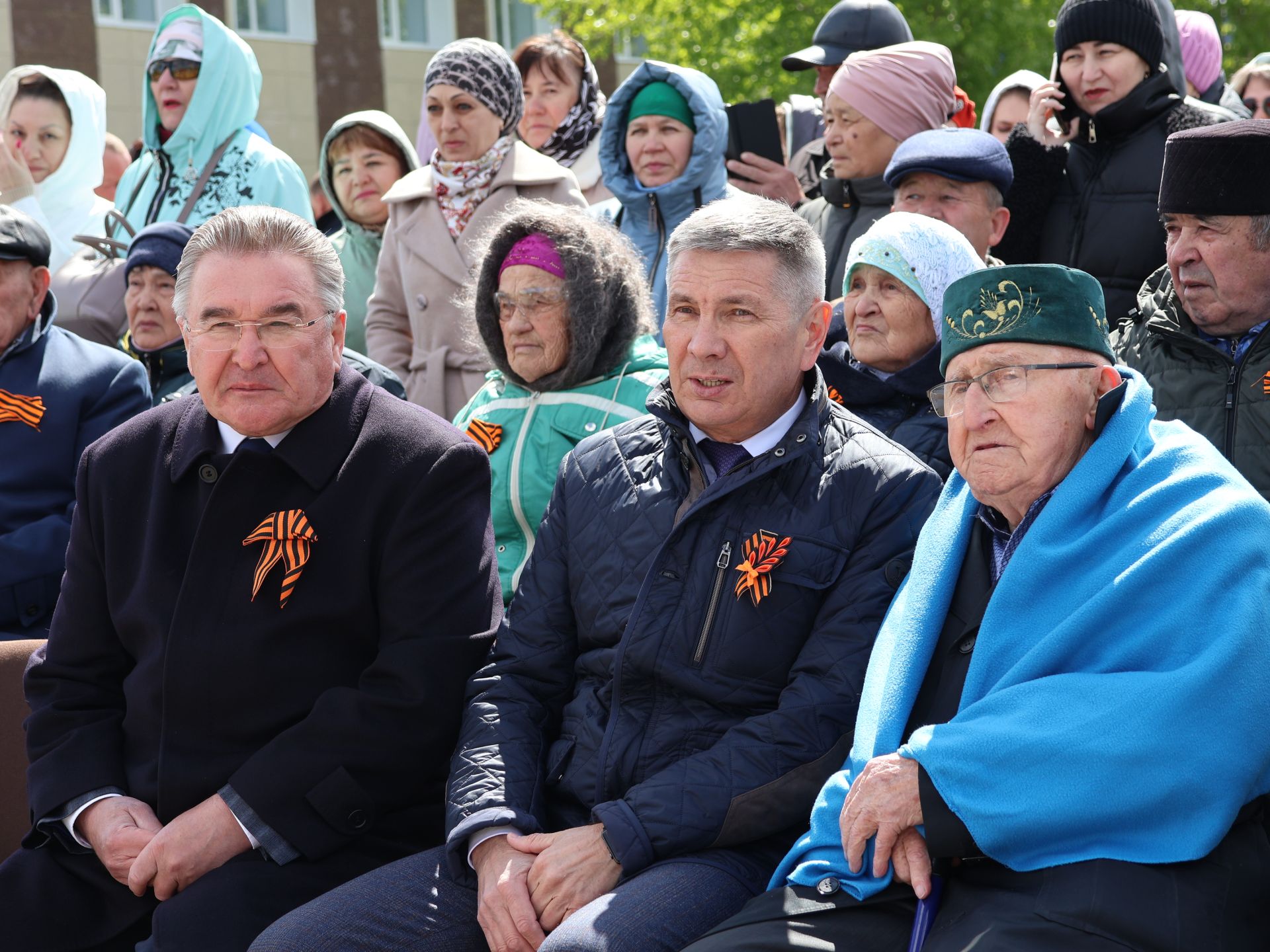 Бөек Җиңүгә 79 ел: Актанышта "Хәтер кайтавазы" бәйрәм тантанасыннан фоторепортаж