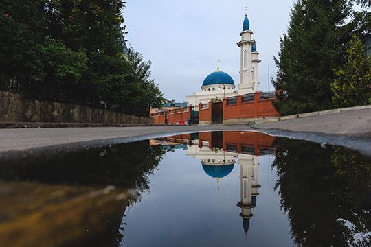 ИЗГЕ  ГАМӘЛ: ТР Дәүләт Советы депутаты Ирек Фәрит улы Салихов Казан шәһәренә яңа мәчет бүләк итте