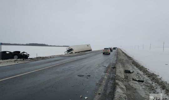 Татарстан юлында авариядә җиңел машина йөртүчесе үлгән