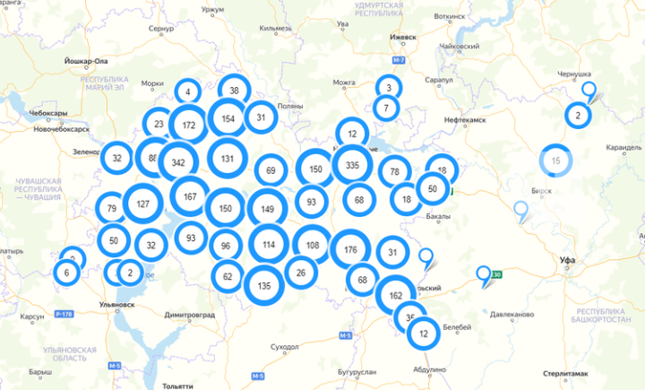 Татарстанлылар юлларда камераларның кайда урнашканын картадан карый ала