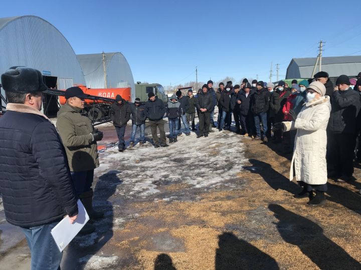 “Башак” хуҗалыгында агулауда эшләүчеләр укытылды