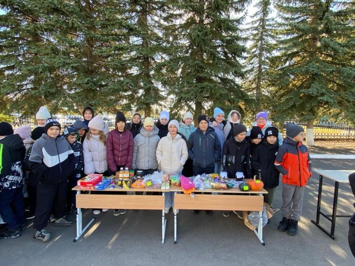 Актанышның икенче мәктәбендәге хәйрия ярминкәсендә 82 мең сумга якын акча җыелды