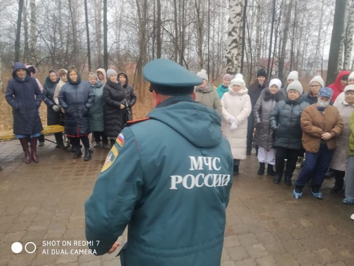 Актаныш үзәк район хастаханәсендә шартлы янгын сүндерелде