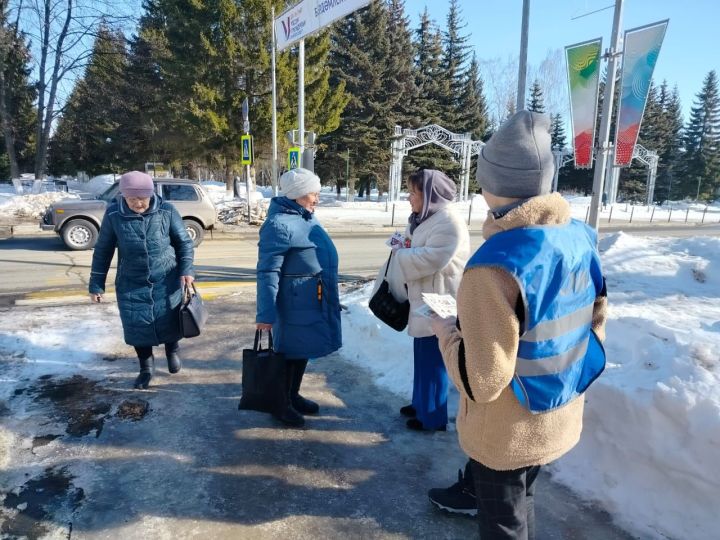 «Жәяүле» акциясе кысаларында Актаныш халкына аңлату эшләре алып барылды